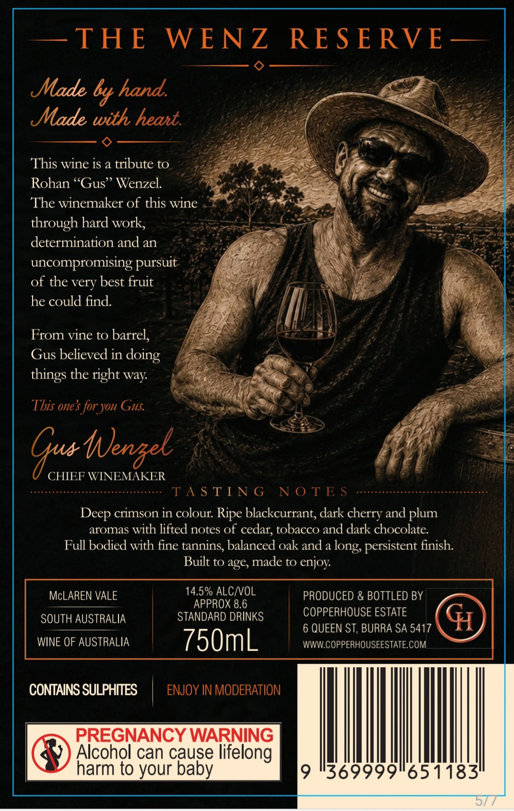 2015 Wenz Reserve