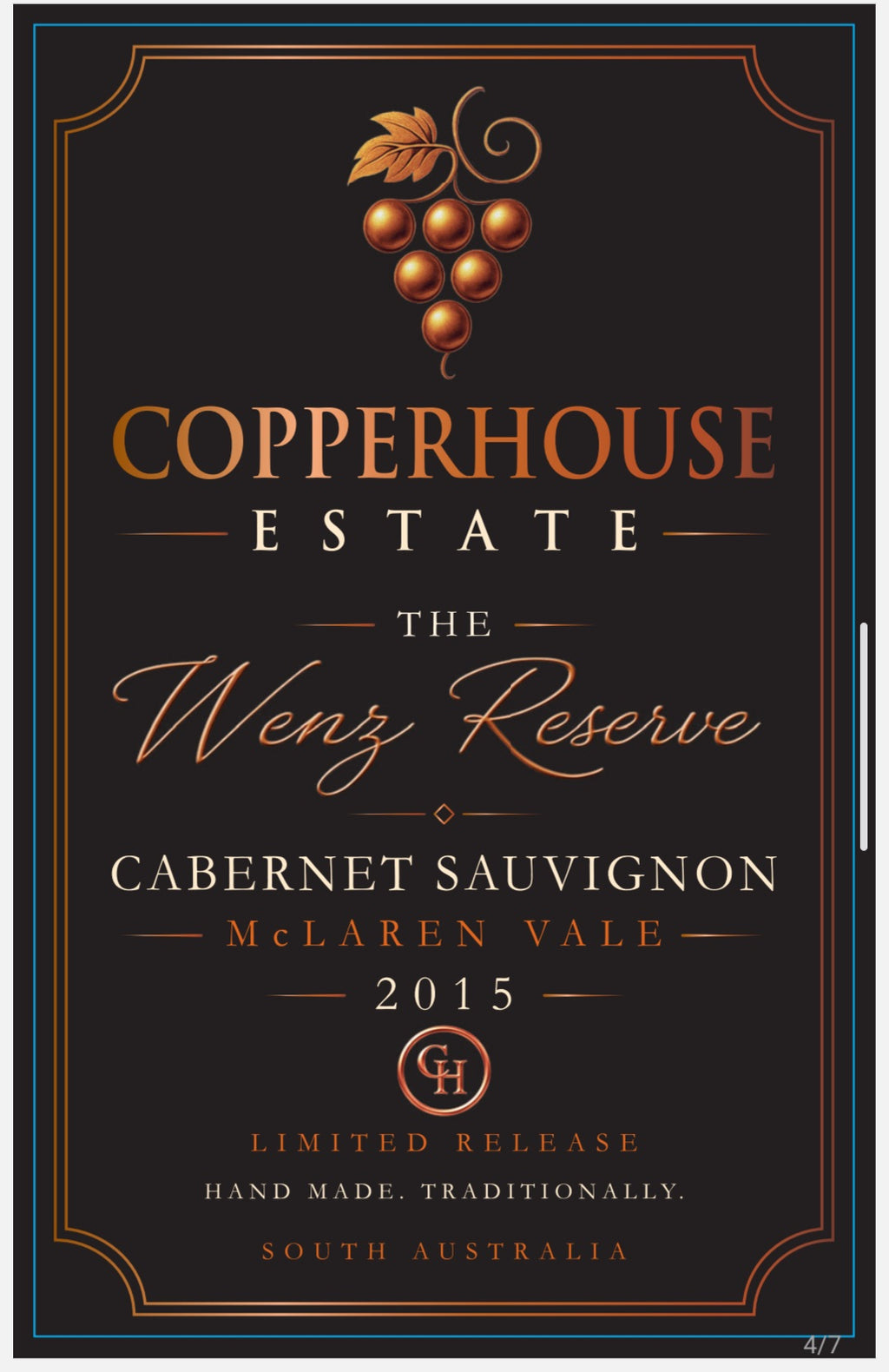 2015 Wenz Reserve