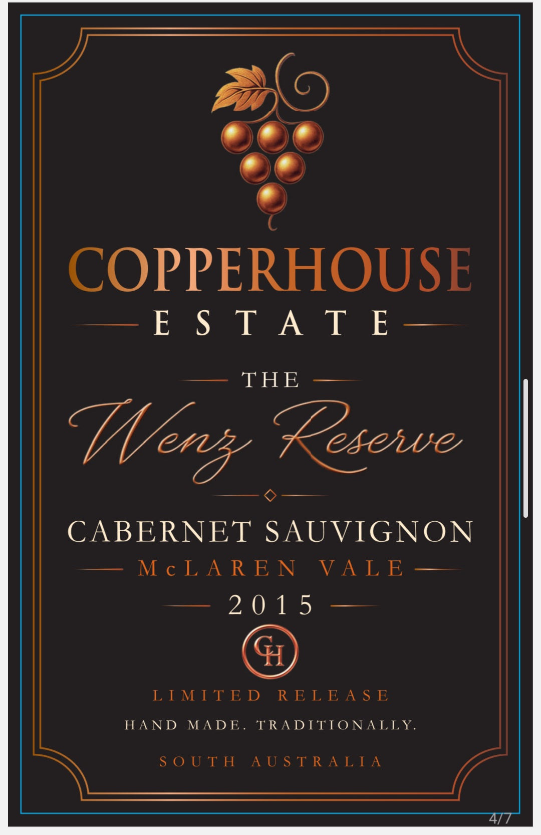 2015 Wenz Reserve